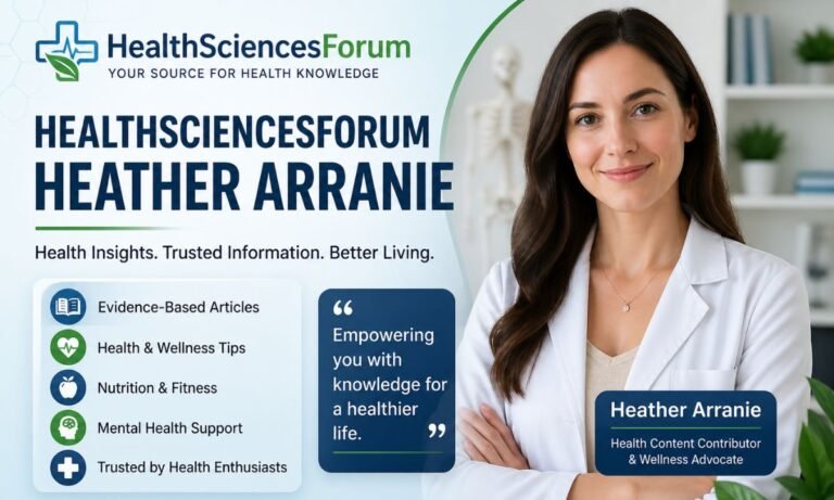 HealthSciencesForum Heather Arranie Explained Guide