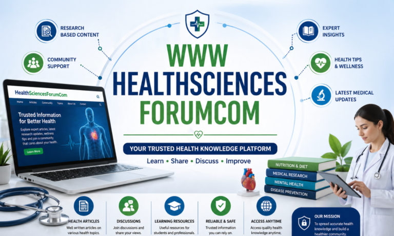 WWW HealthSciencesForumCom 2026 Trusted Health Hub