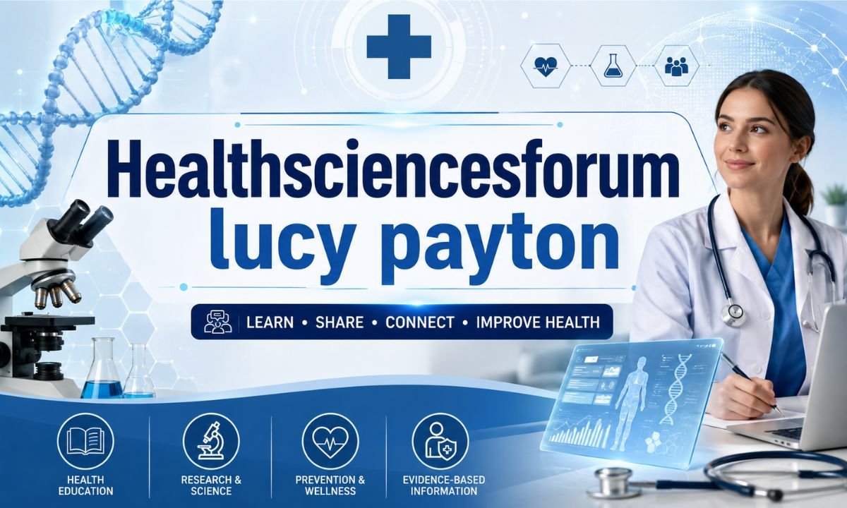 Healthsciencesforum lucy payton Guide to Her Role, Topics & Health Writing