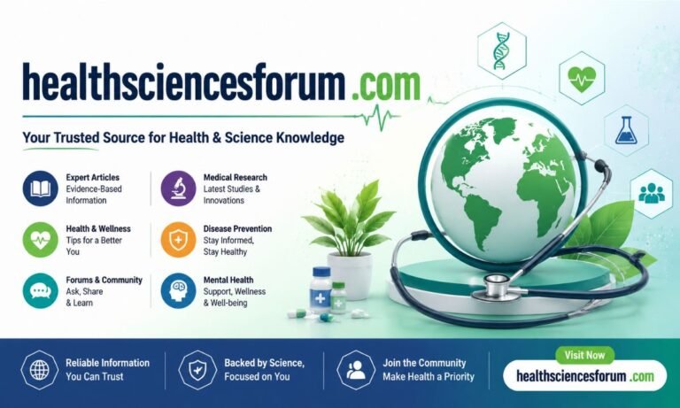 How to Get in Touch with healthsciencesforum .com contact